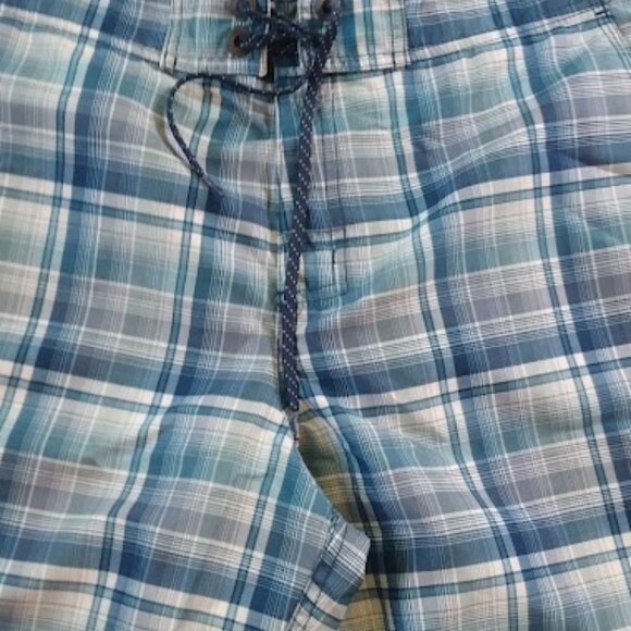 Mens Columbia Plaid Shorts - Picture 3 of 5